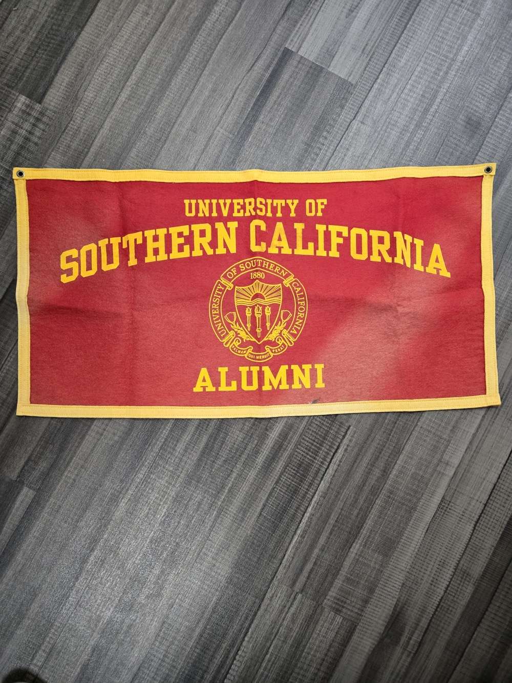 University of Southern California Alumni Red & Gold Wall Banner